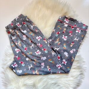 Cuddl Duds Dog Doggy Pajama PJ pants